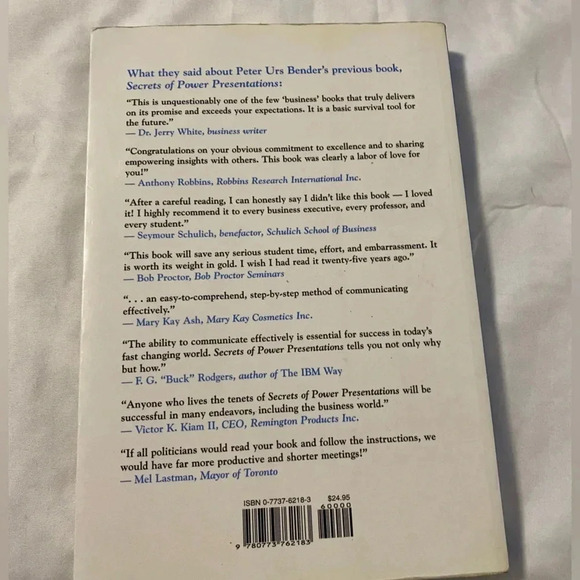 💚 Leadership from within - Peter Urs Bender soft cover book - Picture 2 of 3